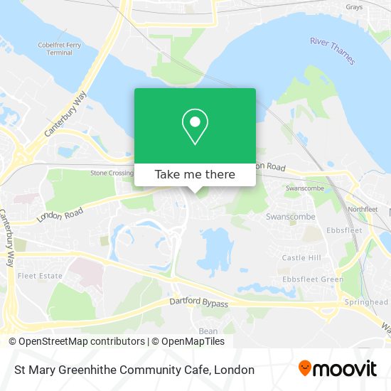 St Mary Greenhithe Community Cafe map