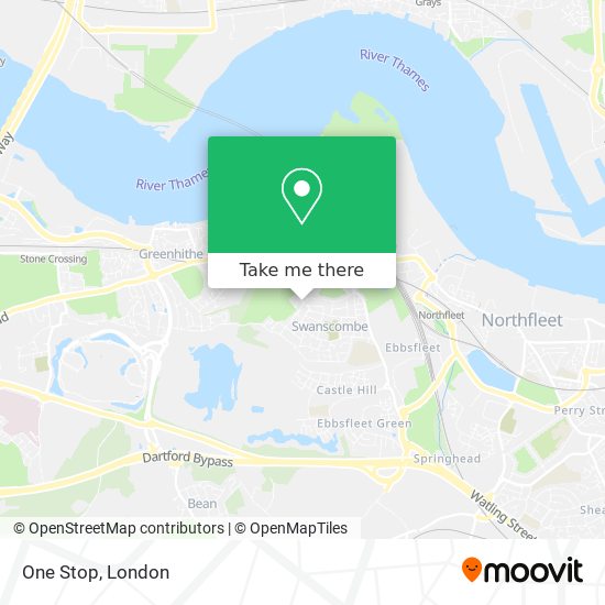 One Stop map