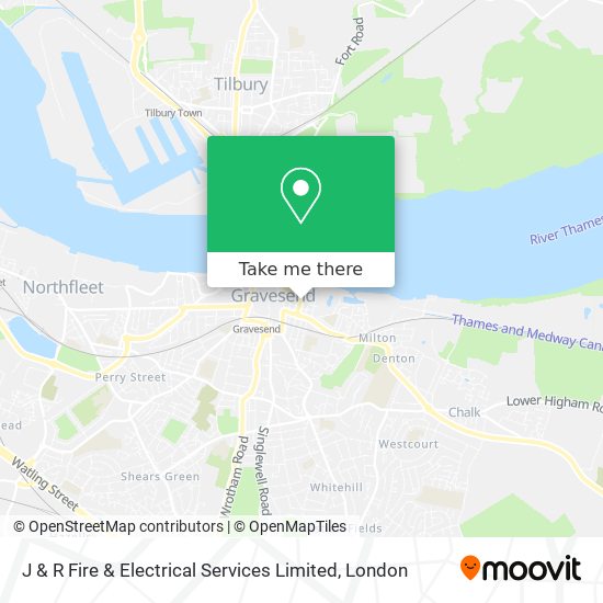 J & R Fire & Electrical Services Limited map