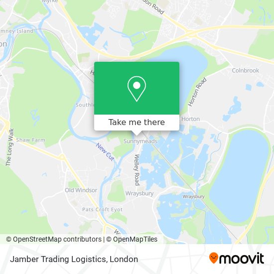 Jamber Trading Logistics map