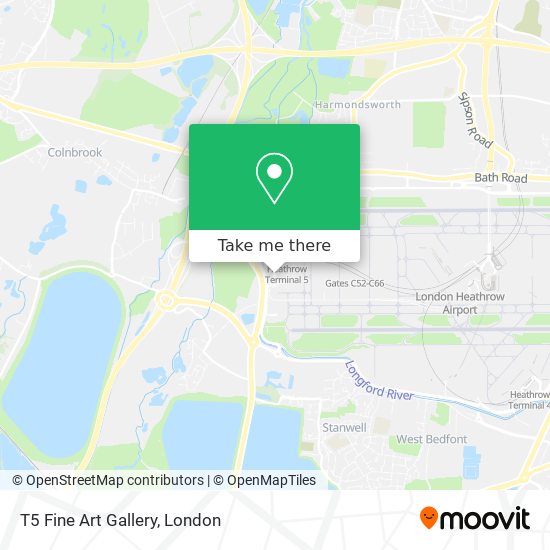 T5 Fine Art Gallery map