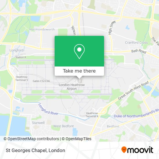 St Georges Chapel map