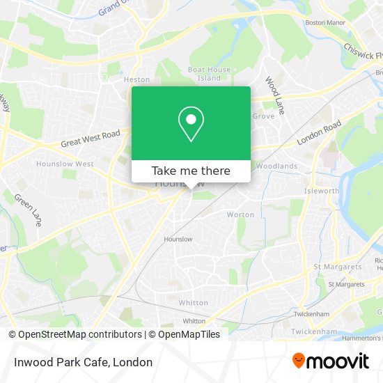 Inwood Park Cafe map