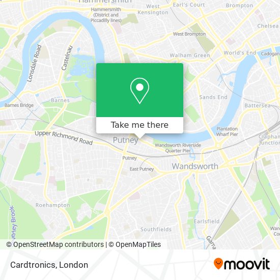 Cardtronics map