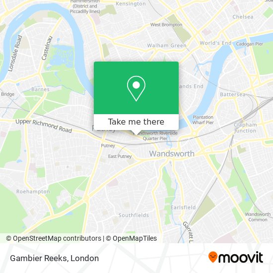 Gambier Reeks map