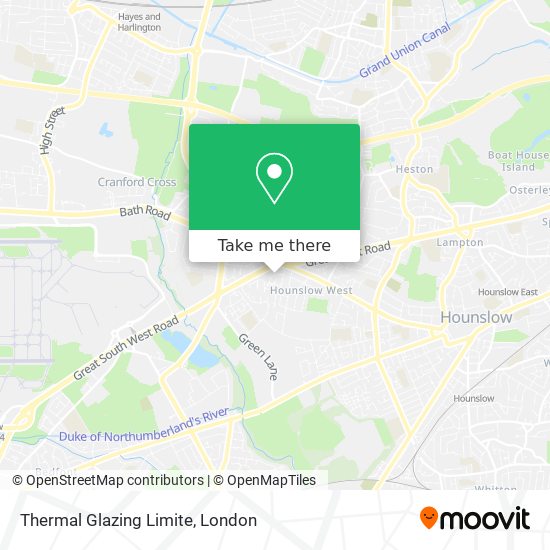 Thermal Glazing Limite map