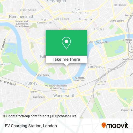 EV Charging Station map