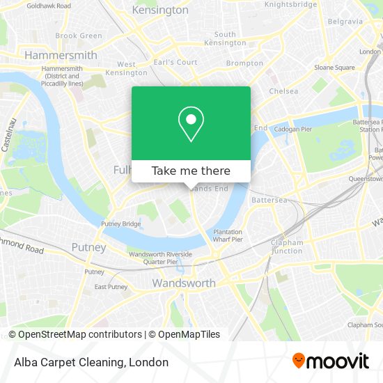 Alba Carpet Cleaning map