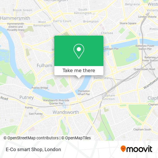 E-Co smart Shop map