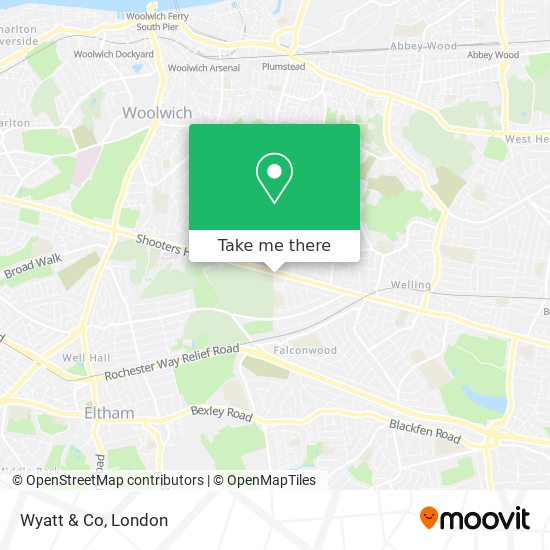 Wyatt & Co map