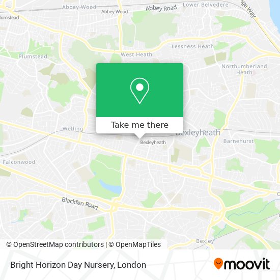Bright Horizon Day Nursery map