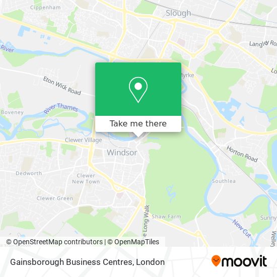 Gainsborough Business Centres map