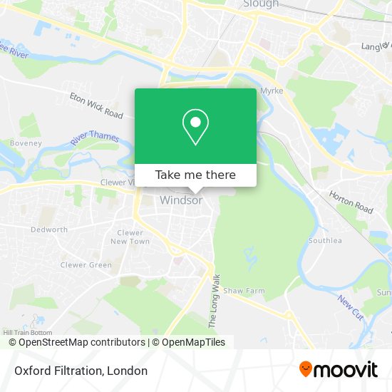 Oxford Filtration map