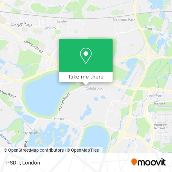 PSD T map