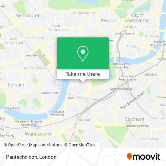 Pantechnicon map