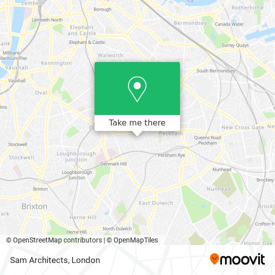 Sam Architects map