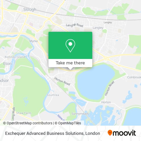 Exchequer Advanced Business Solutions map
