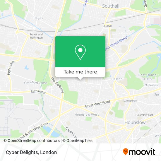 Cyber Delights map