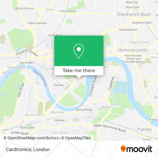 Cardtronics map