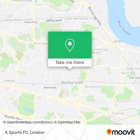 K Sports FC map