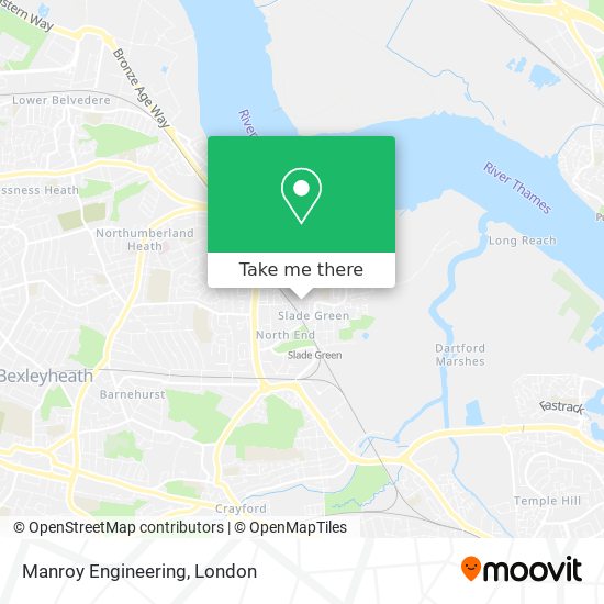 Manroy Engineering map