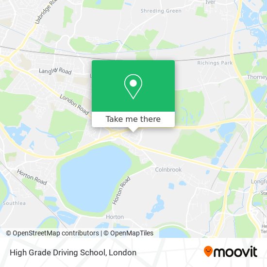 High Grade Driving School map
