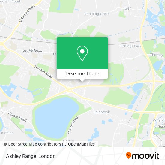 Ashley Range map