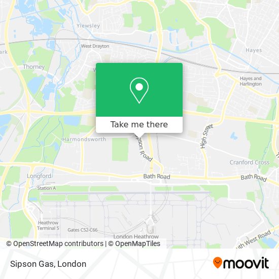 Sipson Gas map
