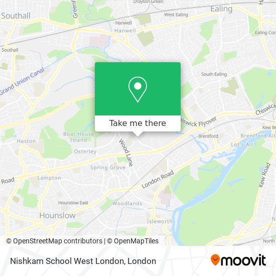 Nishkam School West London map