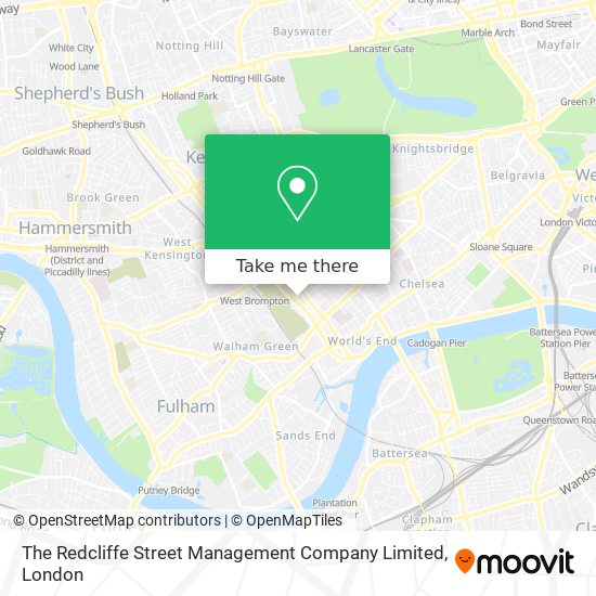 The Redcliffe Street Management Company Limited map