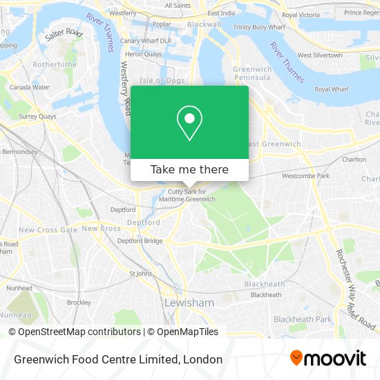Greenwich Food Centre Limited map