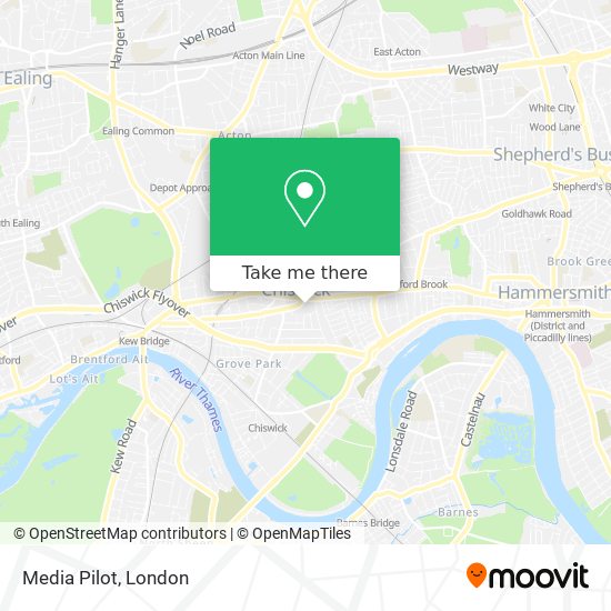 Media Pilot map