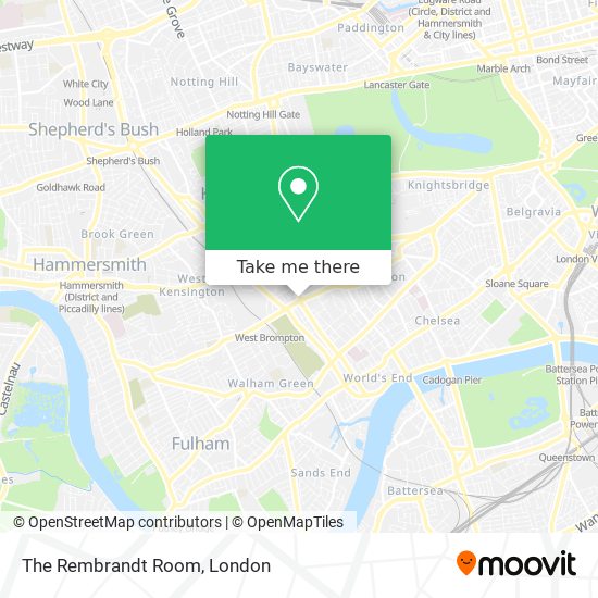 The Rembrandt Room map
