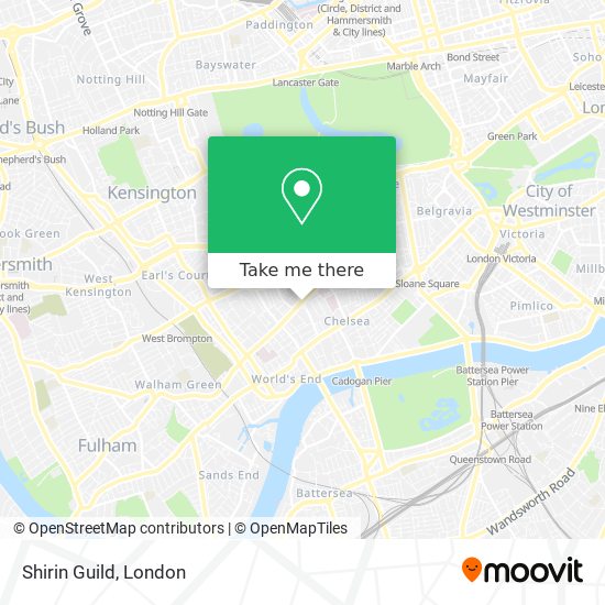 Shirin Guild map