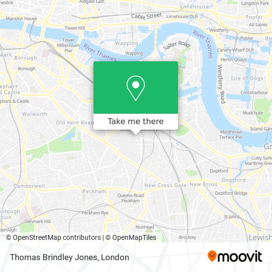 Thomas Brindley Jones map
