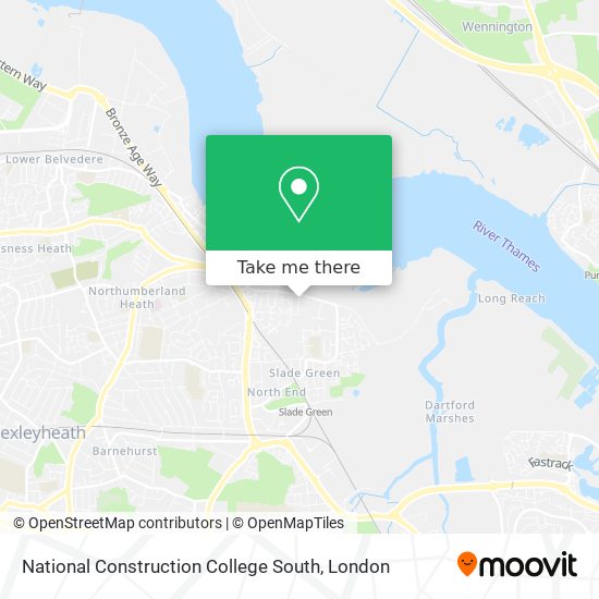 National Construction College South map