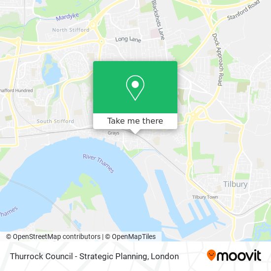 Thurrock Council - Strategic Planning map