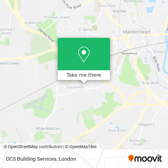 DCS Building Services map