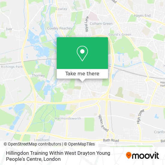 Hillingdon Training Within West Drayton Young People's Centre map