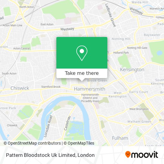 Pattern Bloodstock Uk Limited map