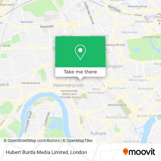 Hubert Burda Media Limited map