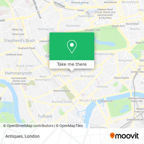 Antiques map