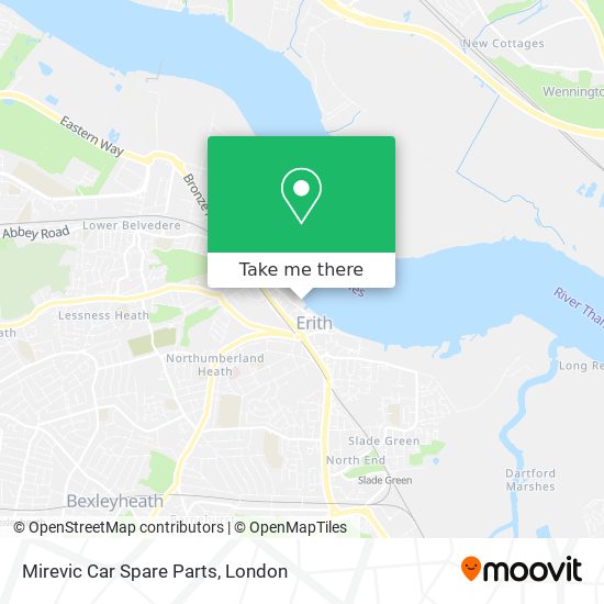 Mirevic Car Spare Parts map