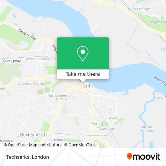 Techserks map