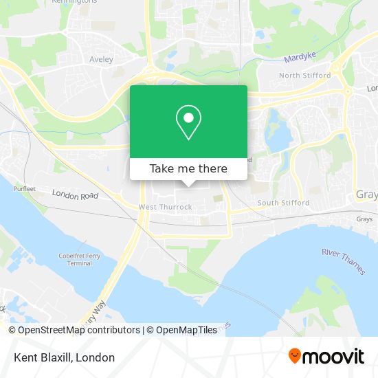 Kent Blaxill map