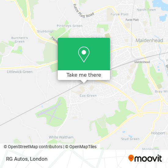 RG Autos map