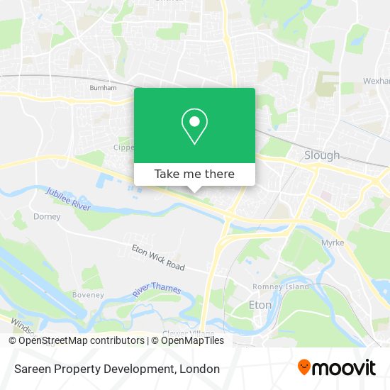 Sareen Property Development map