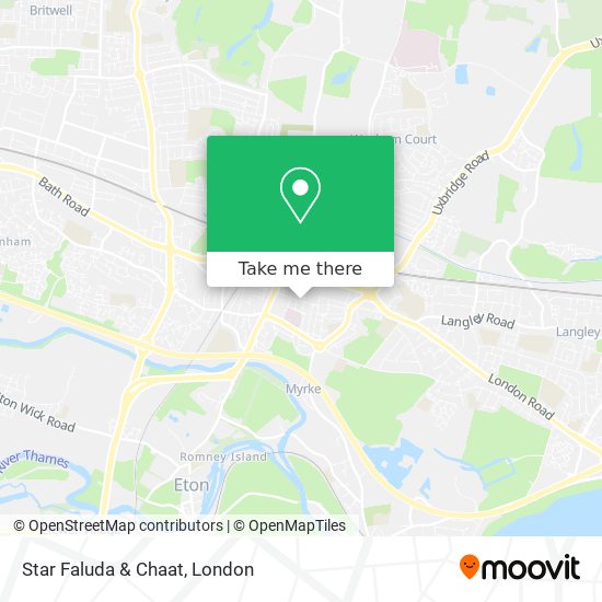 Star Faluda & Chaat map