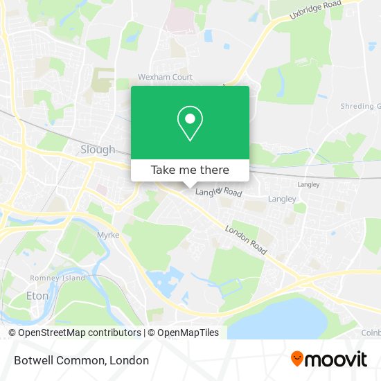 Botwell Common map