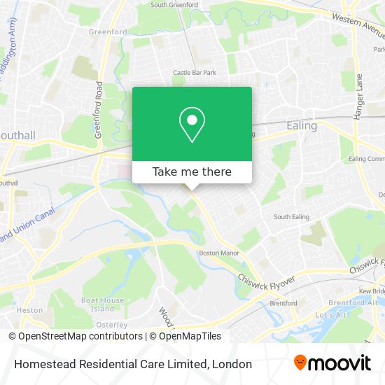 Homestead Residential Care Limited map